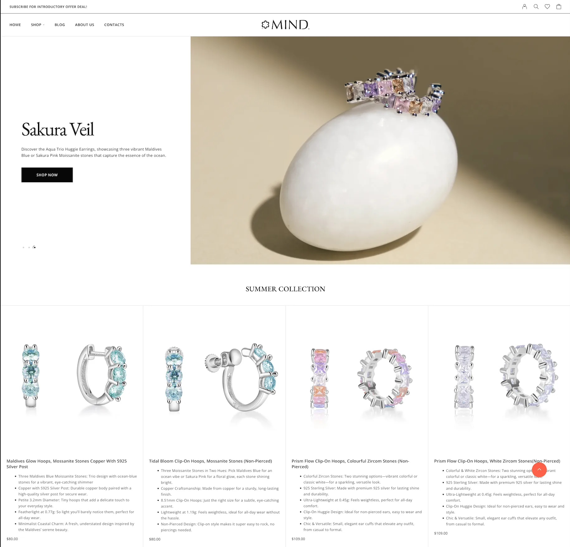 Mind Glow Jewelry online store